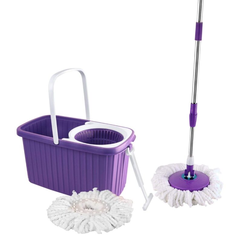 Violet|Kleeno Hi Clean Spin Mop