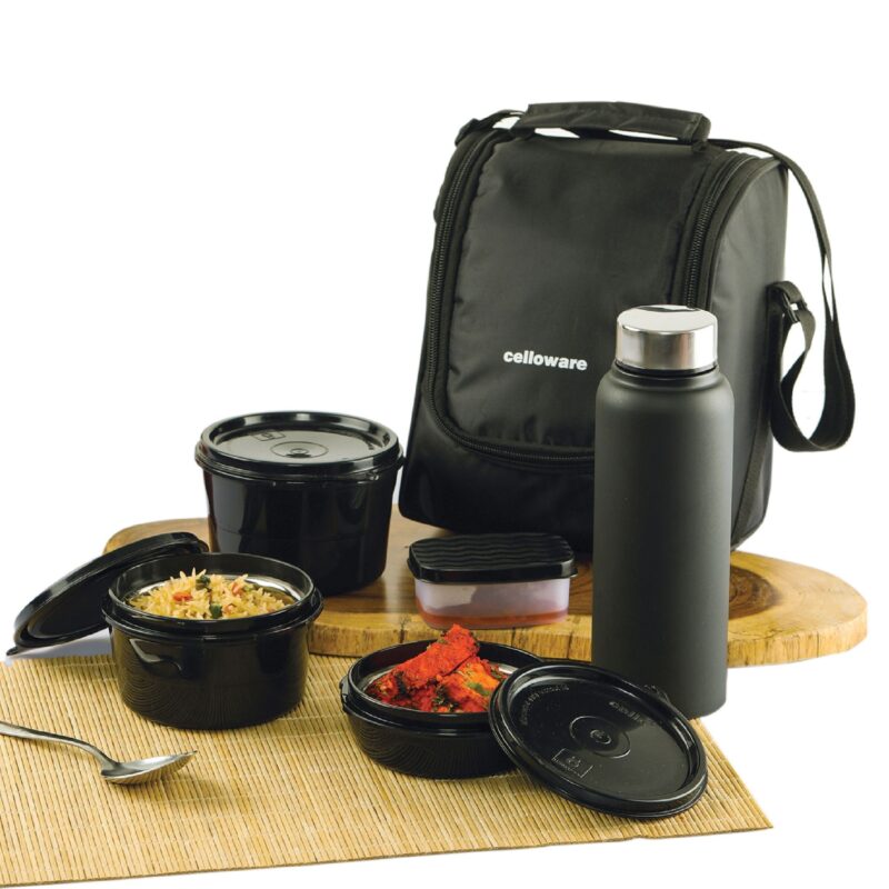 MF All in One Lunch Box with Fabric Bag - Image 3