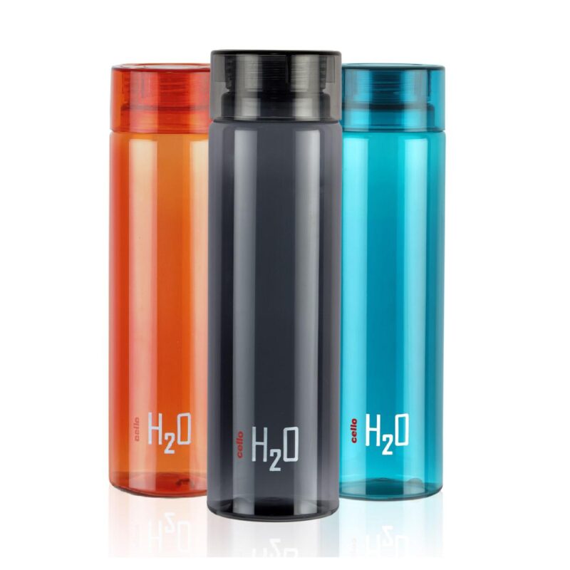 H2O Plastic Water Bottle, 1000ml - Image 3