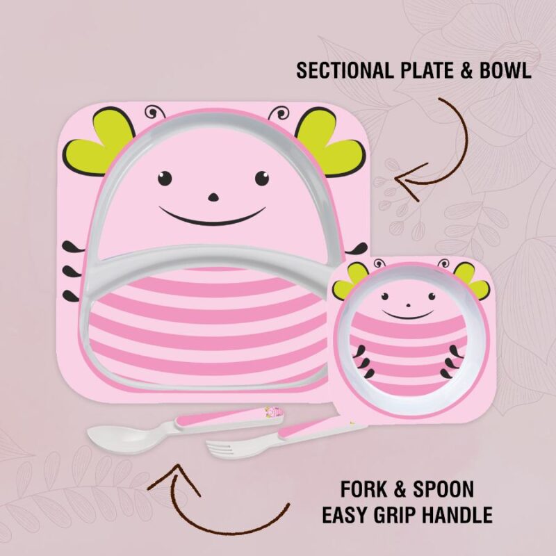 Kids Lady Bug Meal Set - Image 3
