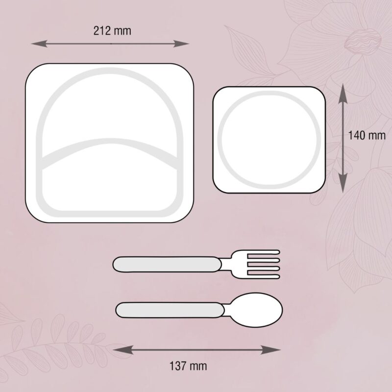 Kids Lady Bug Meal Set - Image 5