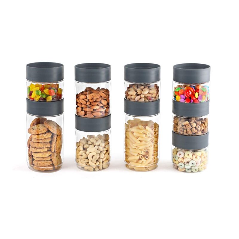 Modustack PET Container, Set of 9, Assorted Size - Image 3