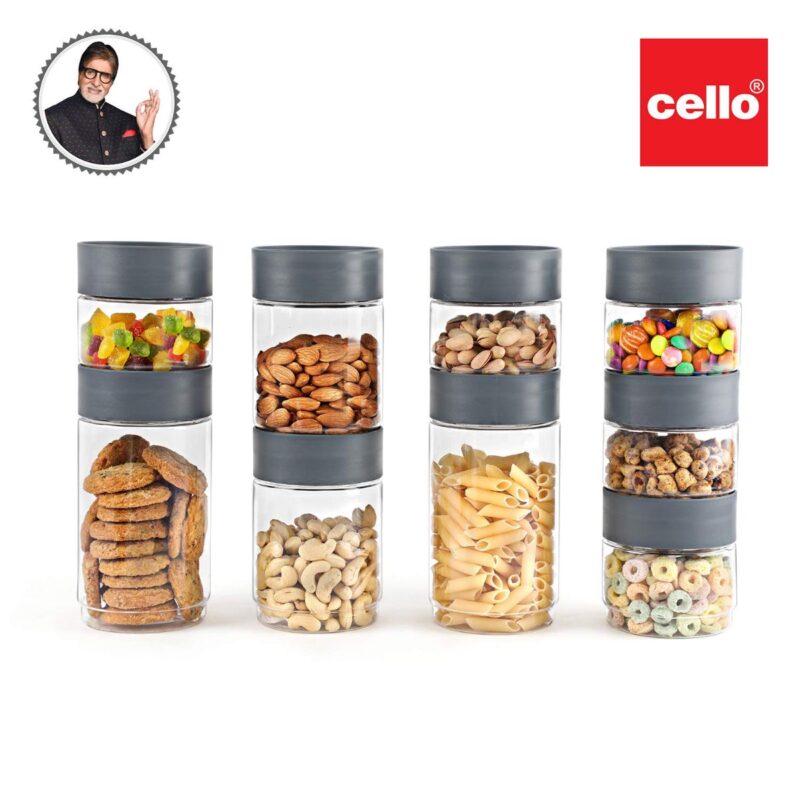 Modustack PET Container, Set of 9, Assorted Size - Image 11