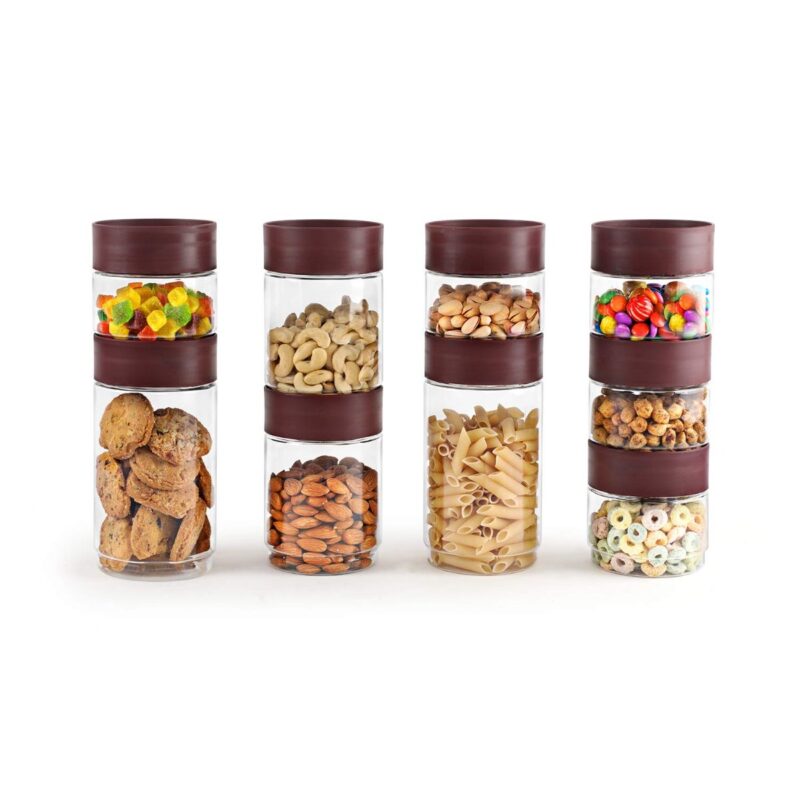 Modustack PET Container, Set of 9, Assorted Size - Image 4