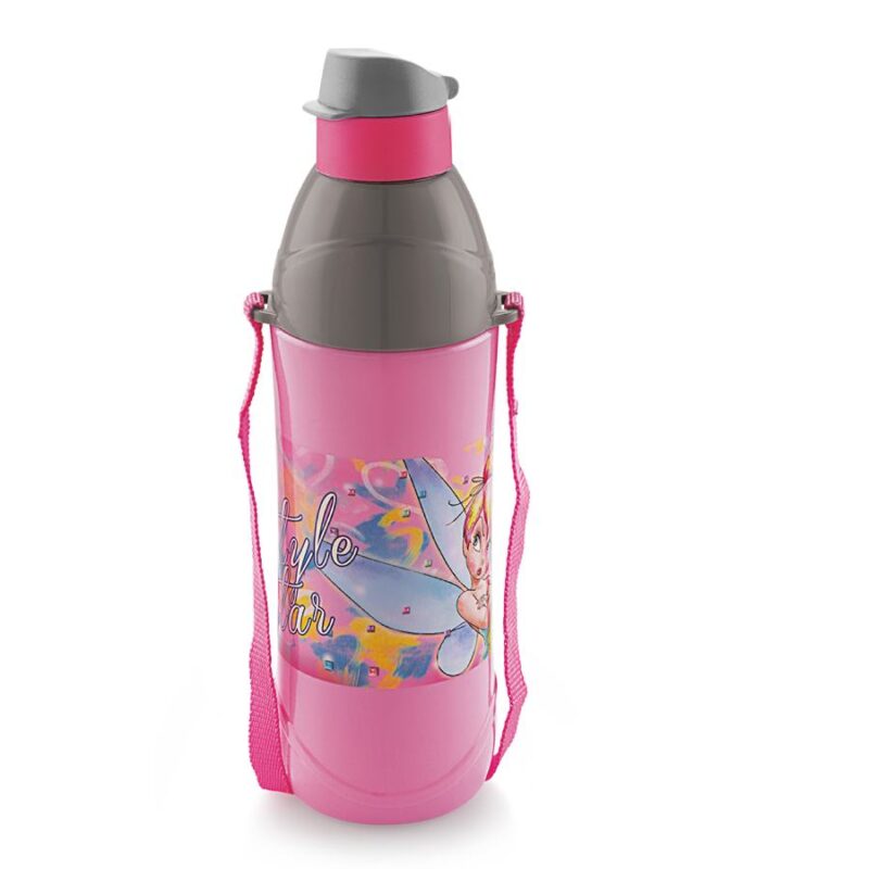 Pink Grey|Puro Junior 600 Cold Insulated Kids Water Bottle, 470ml / 470ml