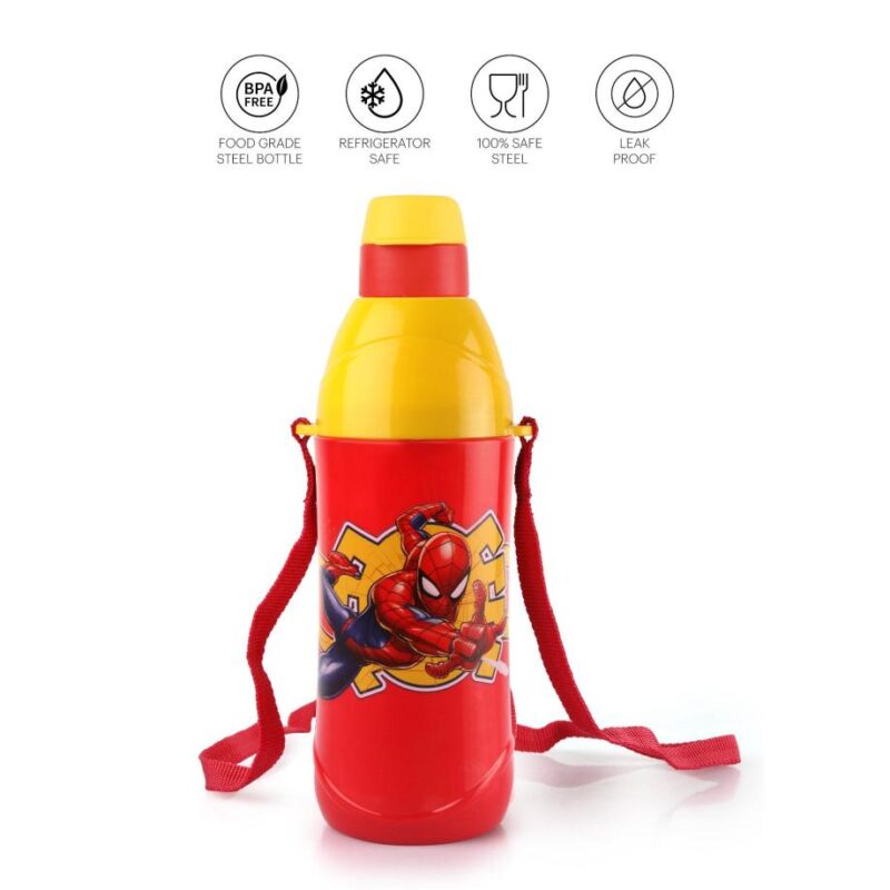 Puro Steel-X Kids Zee 600 Cold Insulated Water Bottle, 540ml - Image 4
