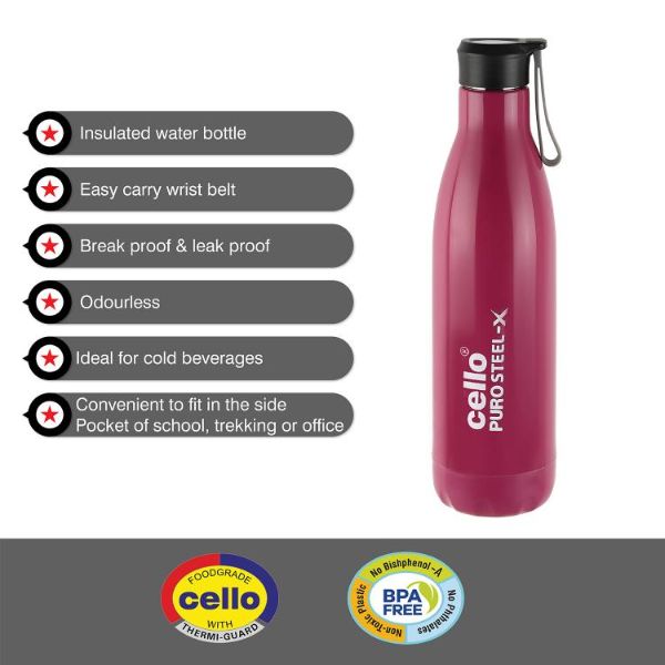 Puro Steel-X Rover 900 Water Bottle, 720ml - Image 13