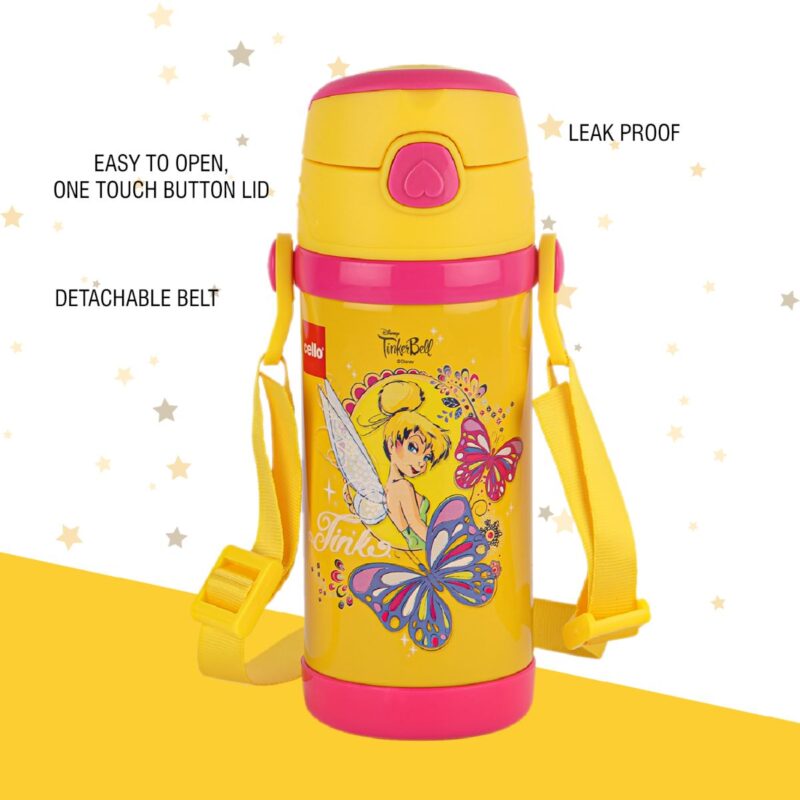 Champ 400 Hot & Cold Stainless Steel Kids Water Bottle, 400ml - Image 25