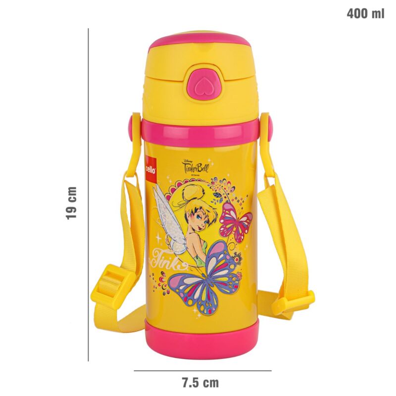 Champ 400 Hot & Cold Stainless Steel Kids Water Bottle, 400ml - Image 29