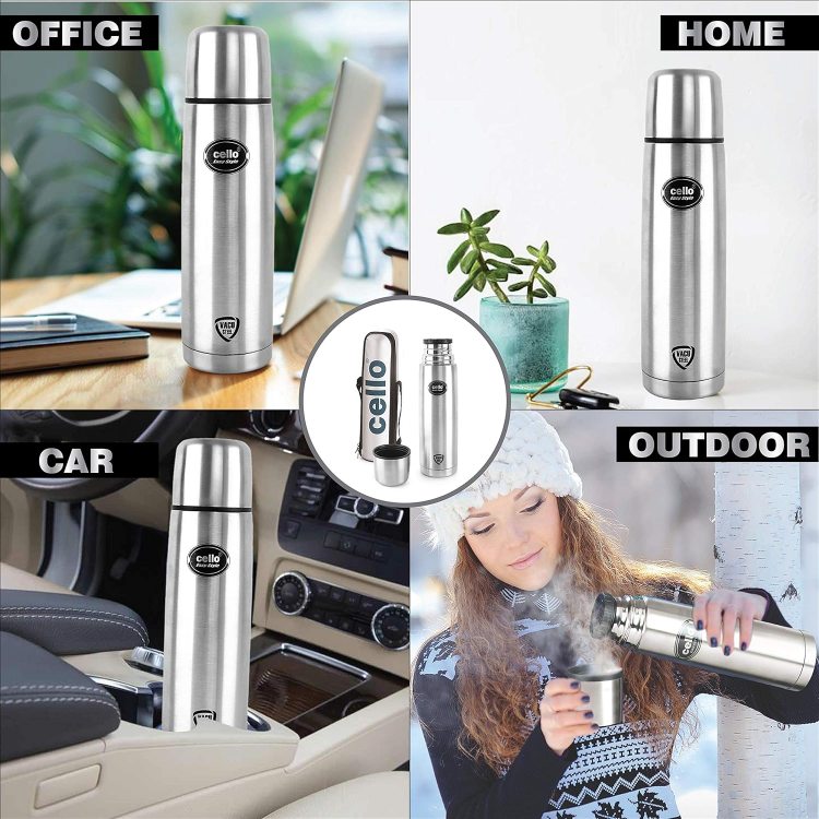 Easy Style Flask, Vacusteel Water, 750ml - Image 2