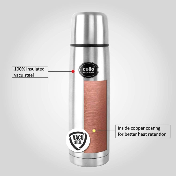 Easy Style Flask, Vacusteel Water, 750ml - Image 3