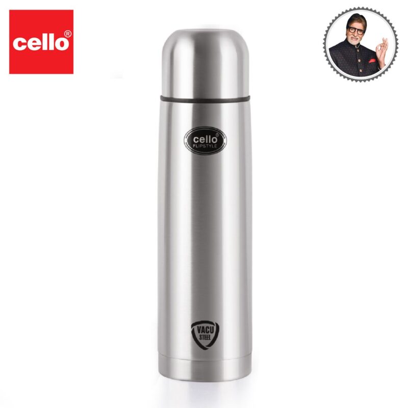 Flipstyle Flask, Vacusteel Water Bottle with Thermal Jacket, 750ml - Image 6