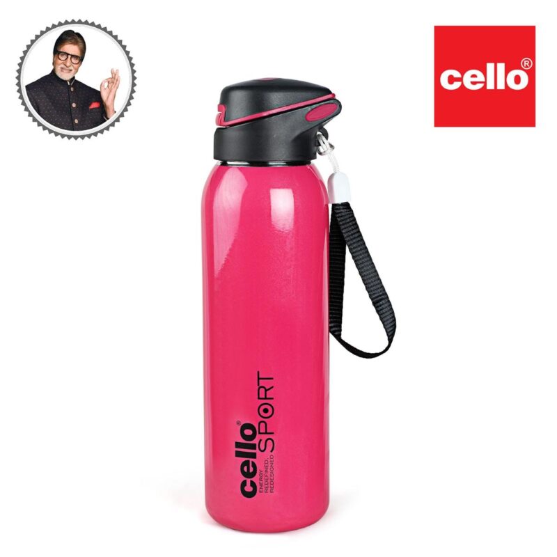 Gym Star Flask, Vacusteel Water Bottle, 650ml - Image 31