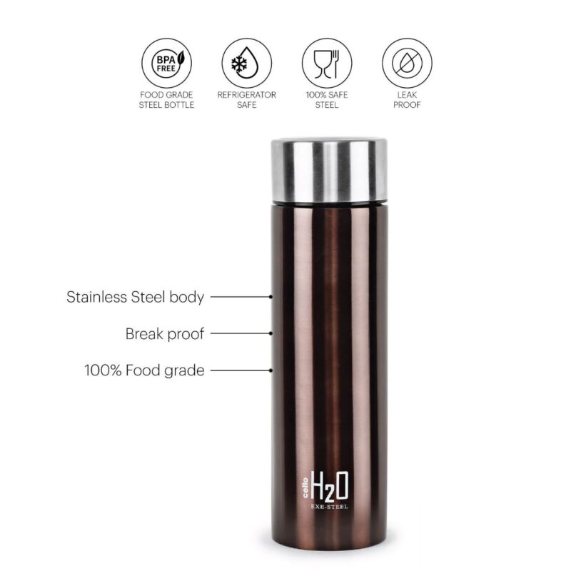 H2O Stainless Steel Water Bottle, 1000ml - Image 18