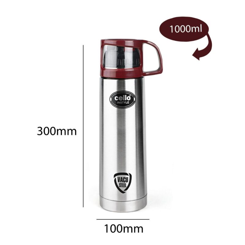 Instyle Flask, Vacusteel Water Bottle, 1000ml - Image 11