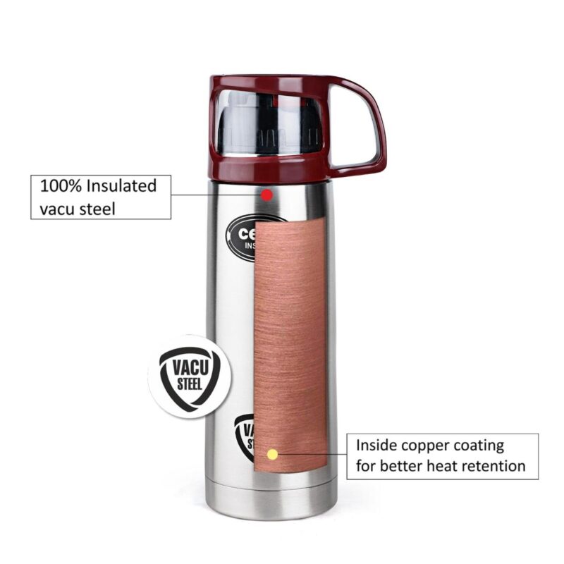 Instyle Flask, Vacusteel Water Bottle, 500ml - Image 6