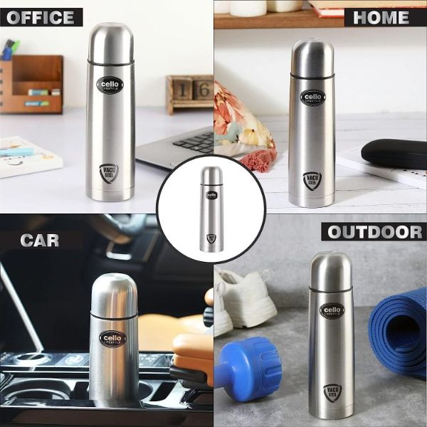 Lifestyle Flask, Vacusteel Water Bottle with Thermal Jacket, 750ml - Image 6