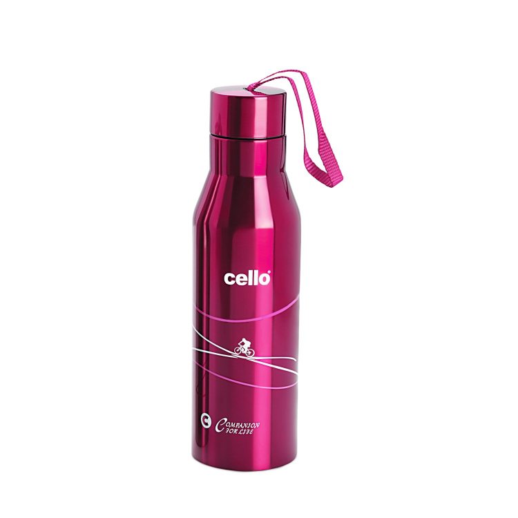 Pink|Refresh Flask, Vacusteel Water Bottle, 500ml / 500ml