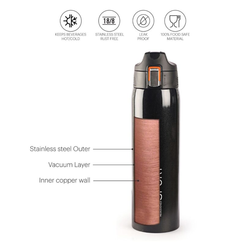 Skipper Flask, Vacusteel Water Bottle, 750ml - Image 11
