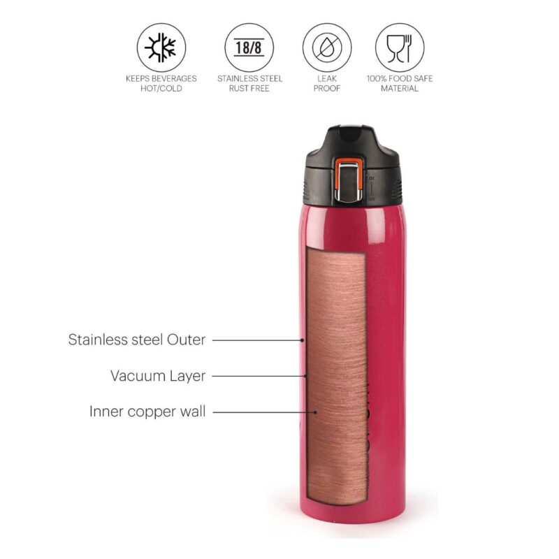 Skipper Flask, Vacusteel Water Bottle, 750ml - Image 13