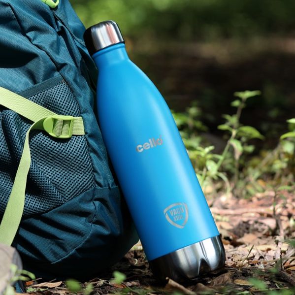 Blue|Duro Swift Flask, Vacusteel Water Bottle / 1000ml