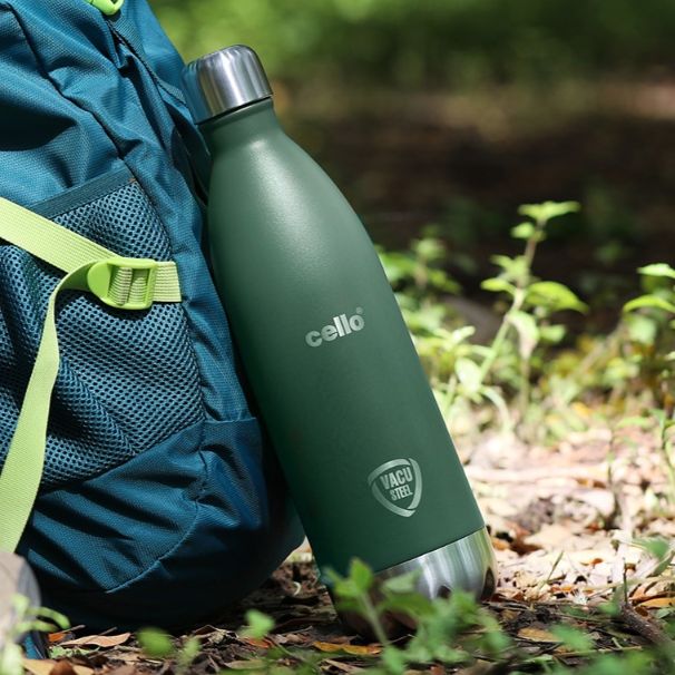 Green|Duro Swift Flask, Vacusteel Water Bottle / 1000ml