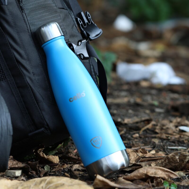 Blue|Duro Swift Flask, Vacusteel Water Bottle / 500ml