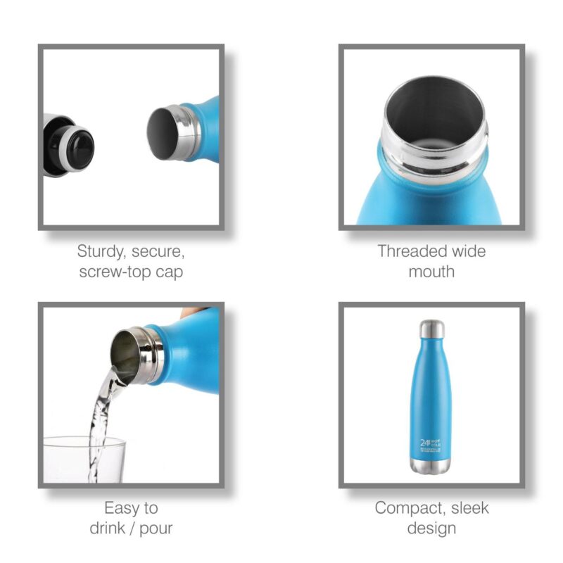 Duro Swift Flask, Vacusteel Water Bottle, 750ml - Image 18