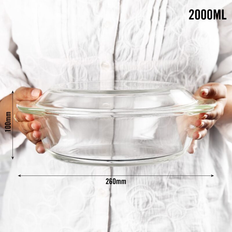 Angelica Round Casserole With Lid, 2000ml - Image 6