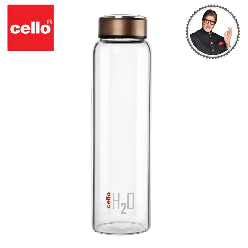 H2O Borosilicate Glass Water Bottle, 1000ml - Image 18
