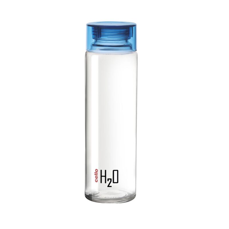 H2O Glass Water Bottle with Plastic Cap, 920ml - Image 13