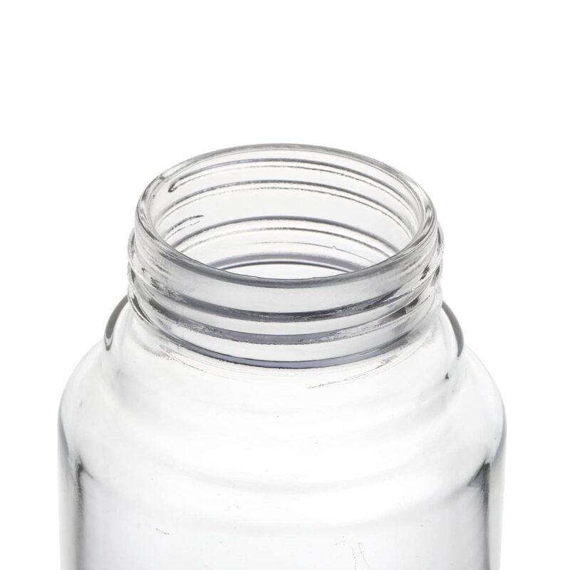 H2O Glass Water Bottle with Plastic Cap, 920ml - Image 61
