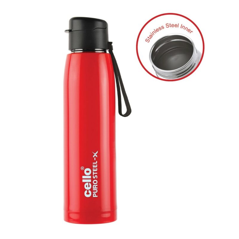 Puro Steel-X Cooper 900 Water Bottle, 740ml - Image 20