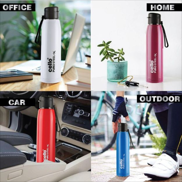 Puro Steel-X Cooper 900 Water Bottle, 740ml - Image 30