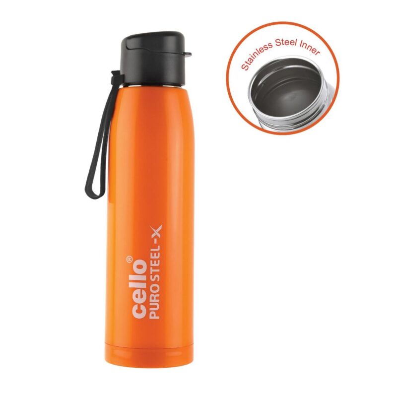 Puro Steel-X Cooper 600 Water Bottle, 630ml - Image 11