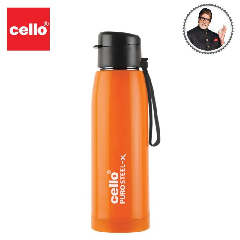 Puro Steel-X Cooper 600 Water Bottle, 630ml - Image 26