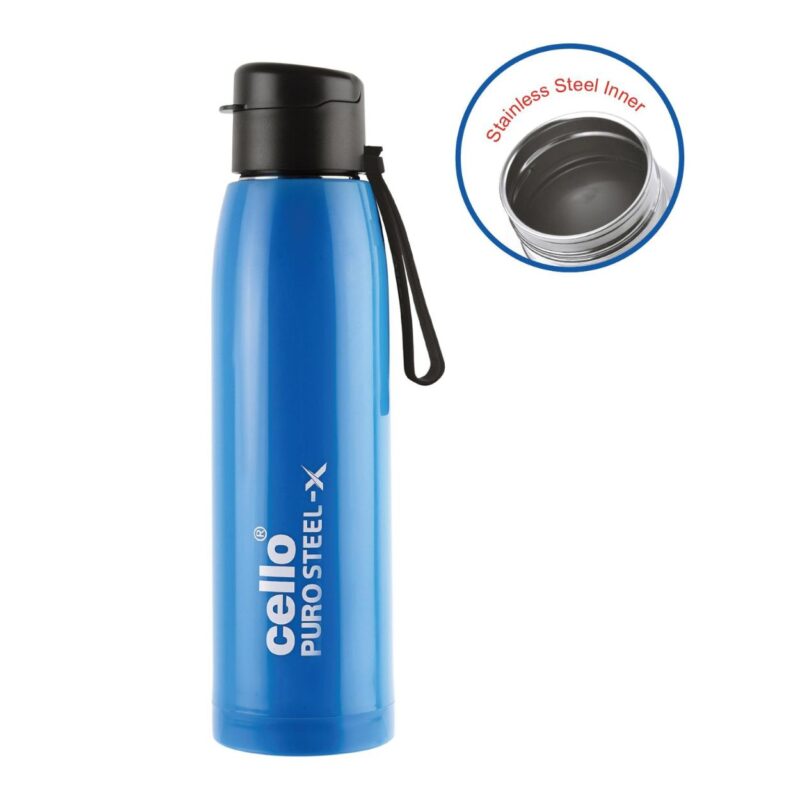 Puro Steel-X Cooper 600 Water Bottle, 630ml - Image 12