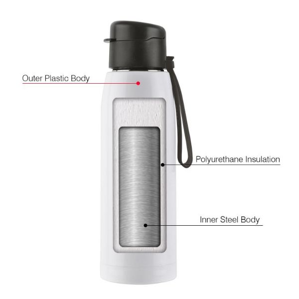 Puro Steel-X Cooper 600 Water Bottle, 630ml - Image 8