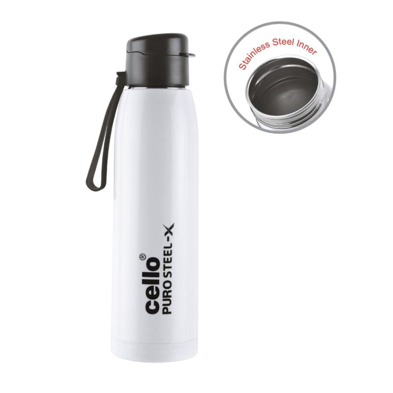 Puro Steel-X Cooper 600 Water Bottle, 630ml - Image 13