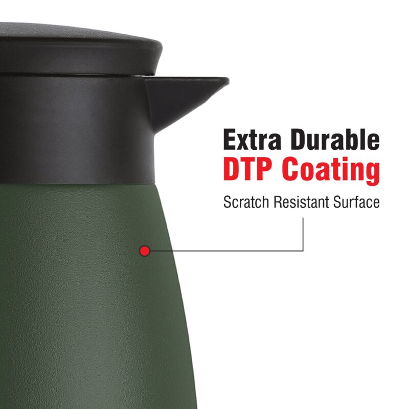Duro Pot Double Walled Vacuum Insulated Teapot, 800ml - Image 8