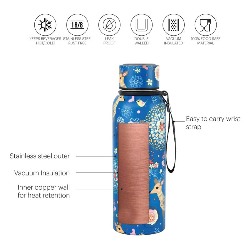 Deezee Kent, Vacusteel Water Bottle, 550ml - Image 9