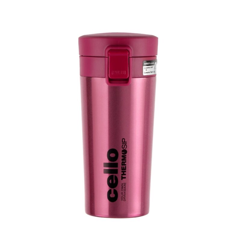 Pink|Monty Flask, Vacusteel Water Bottle / 450ml