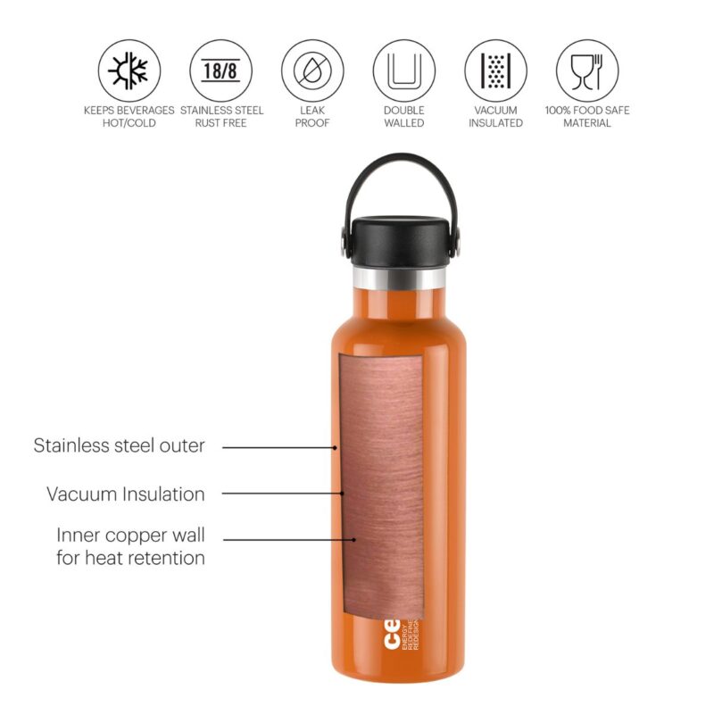 Aqua Bliss Flask, Vacusteel Water Bottle, 800ml - Image 13