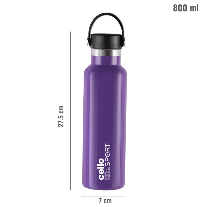 Aqua Bliss Flask, Vacusteel Water Bottle, 800ml - Image 29