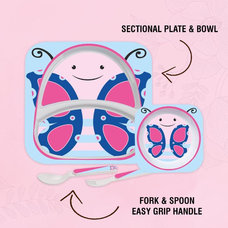 Kids Butterfly Meal Set - Image 3
