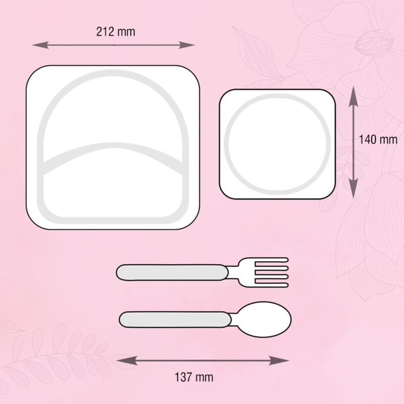 Kids Butterfly Meal Set - Image 5