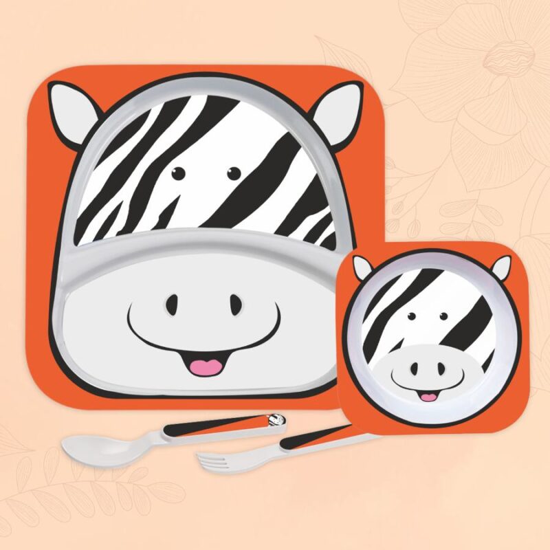 Kids Zebra Meal Set - Image 6