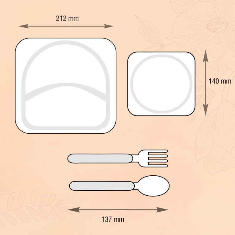 Kids Zebra Meal Set - Image 5
