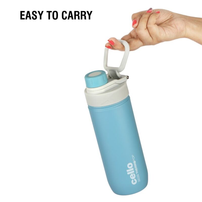 Pop Hot & Cold Stainless Steel Kids Water Bottle, 600ml - Image 41