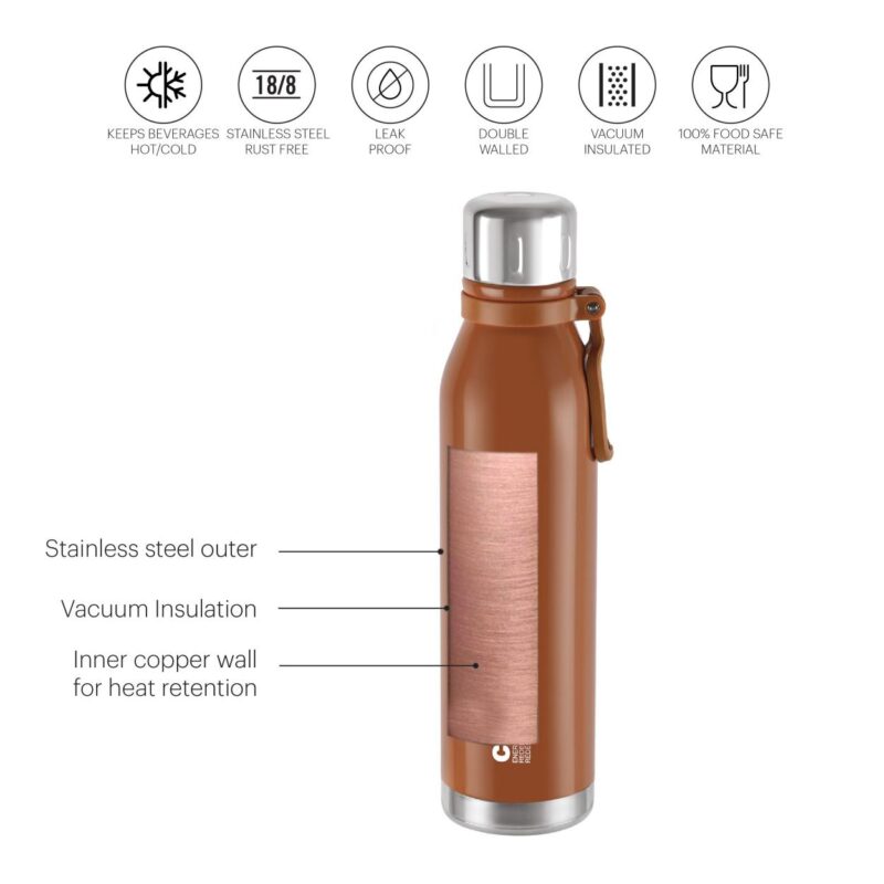 Bentley Flask, Vacusteel Water Bottle, 800ml - Image 7